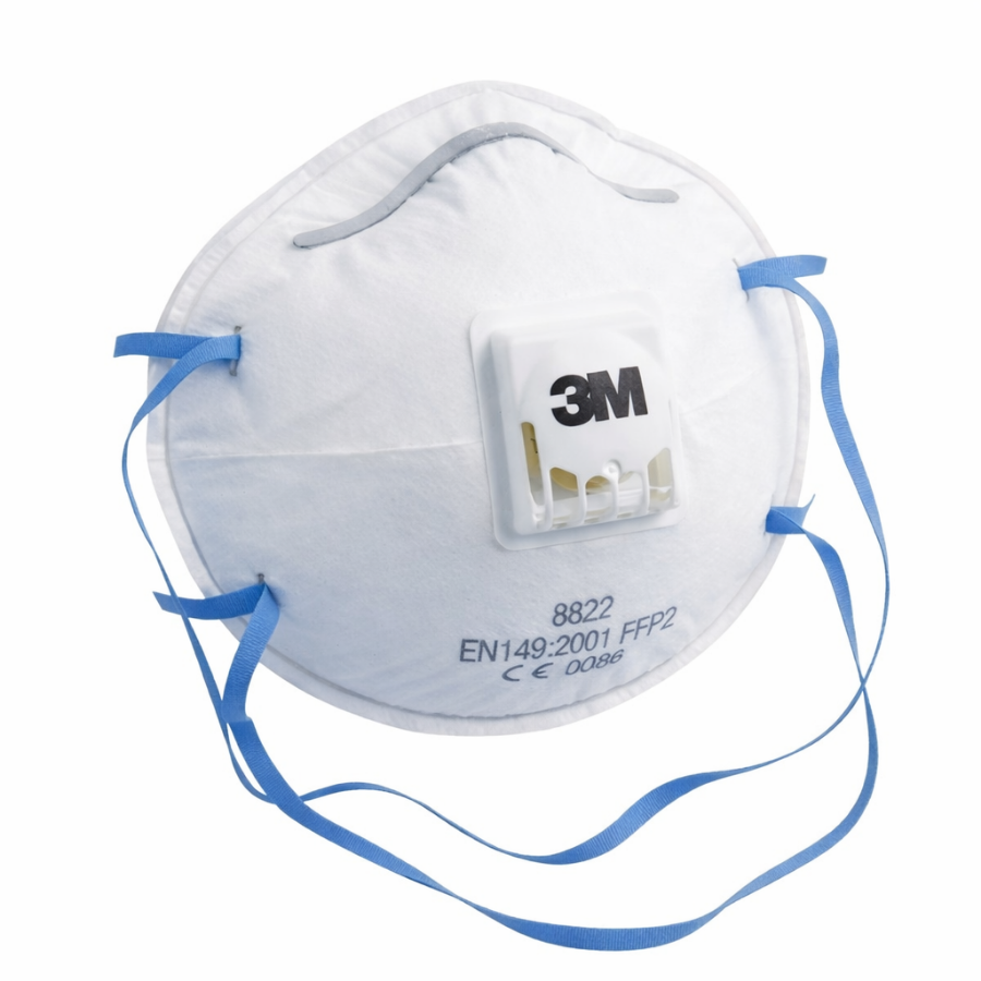 Khẩu trang chống bụi có van thở 3M 8822